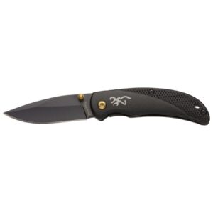 browning prism 3 folding knife black