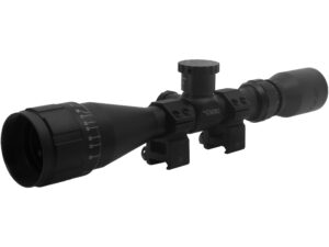 bsa sweet 30-30 ao rifle scope 3030-3-9x40aowrtb sweet 30-30 3x-9x, 40mm adjustable obj., weaver rings, trapped blister, multicolor