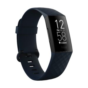 Fitbit FB417BKNV Charge 4 Fitness Wristband - Storm Blue