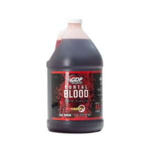 SuperATV.com Portal Blood | High Performance Portal Gear Oil | Designed for UTV/ATV Portal Gear Lifts | Lasts up to 4 Times Longer Than Other Gear Oil | One 32 OZ Bottle | Lowers Operating Temperature