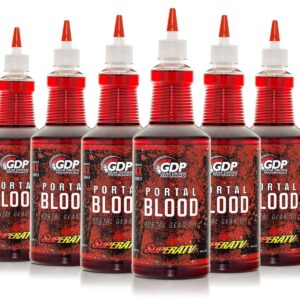 SuperATV.com Portal Blood | High Performance Portal Gear Oil | Designed for UTV/ATV Portal Gear Lifts | Lasts up to 4 Times Longer Than Other Gear Oil | One 32 OZ Bottle | Lowers Operating Temperature