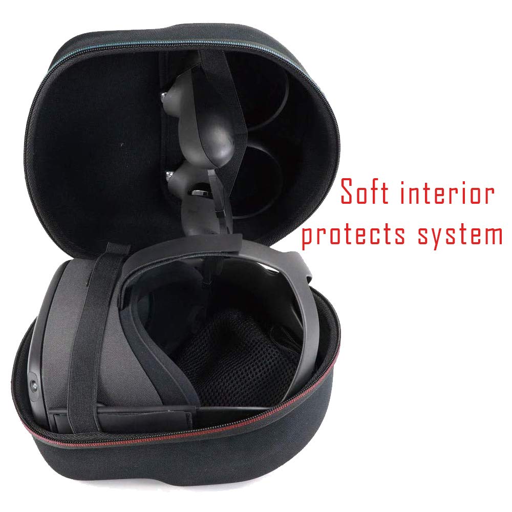 Deco Gear Compact All-In-One Hard Carrying Case for Oculus Quest 2 VR Headset and Controllers