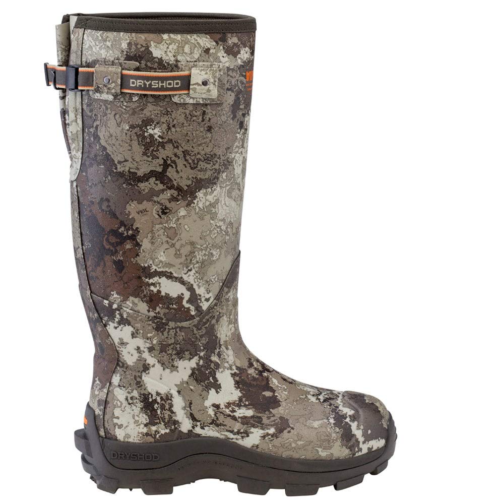 Dryshod Men's Viperstop Warm Weather Snake Hunting Boot With Gusset, Veil Alpine, 12