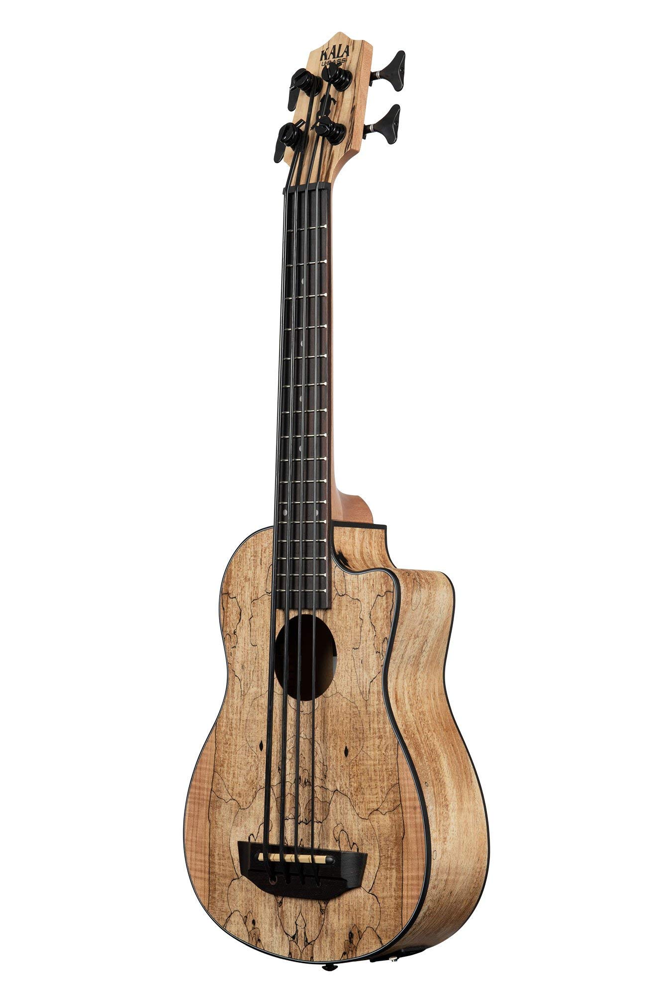 Kala Brand Music Co., 4-String Ukulele, Right, Natural, Ubass SP-MAPL-FS