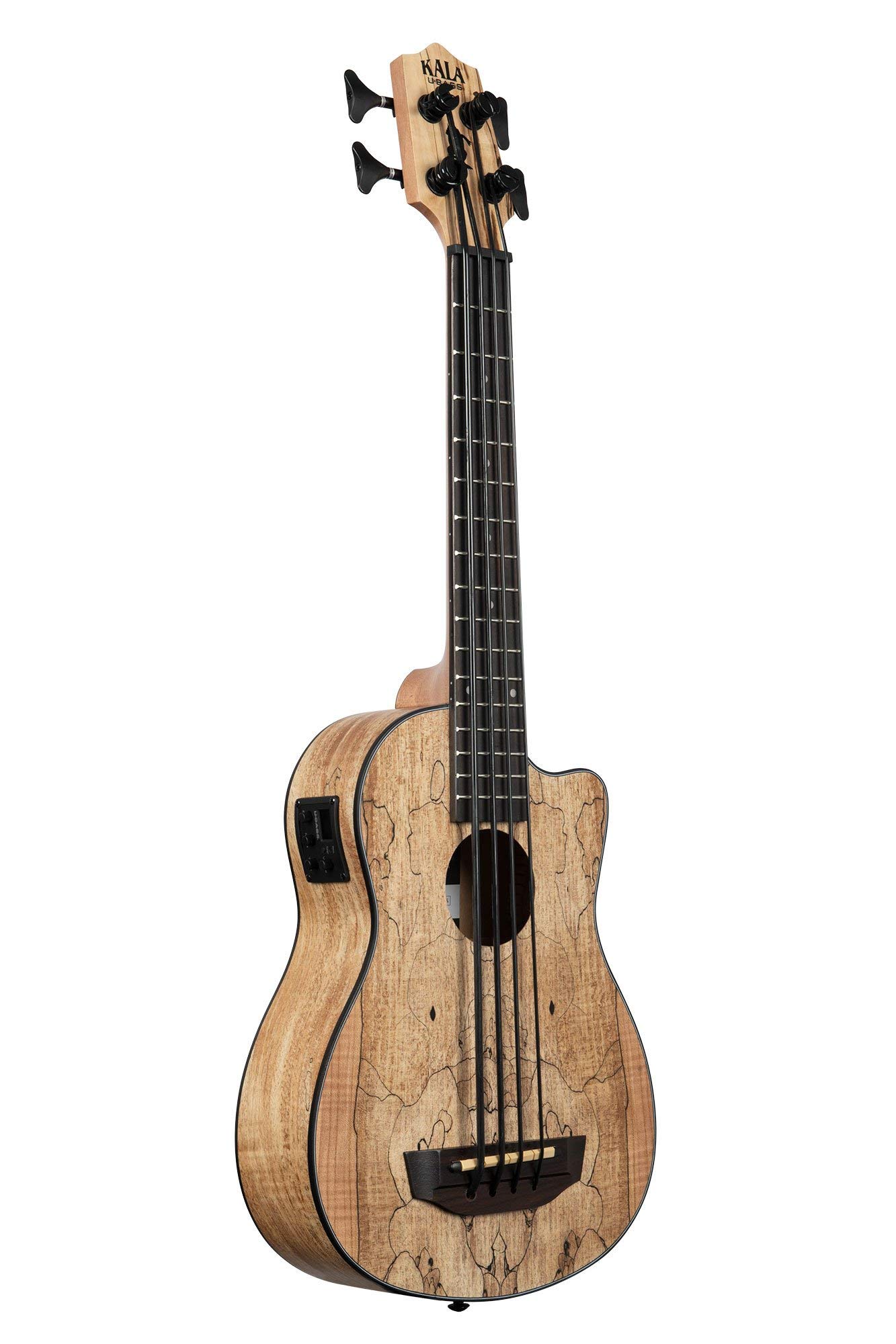 Kala Brand Music Co., 4-String Ukulele, Right, Natural, Ubass SP-MAPL-FS