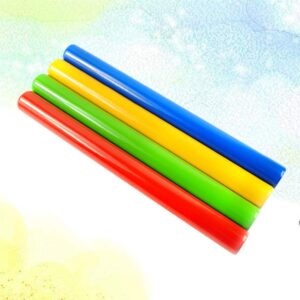 BESPORTBLE 4Pcs Relay Baton Aluminum Track Baton Field Race Batons Running Racing Competition Tools for Students Office Clark Outdoor 2.8cm