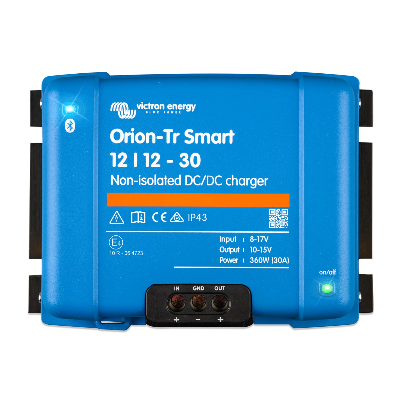 Victron Energy Orion-Tr Smart 12/12-Volt 30 amp 360-Watt DC-DC Charger Non-Isolated (Bluetooth)