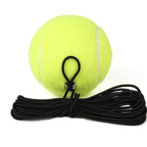 Tennis Ball, YOUTHINK Tennis Training Ball Rebound Ball with 4M Elastic Rubber String Single Practice Tennis Ball for Tennis Trainer Single Player Practice