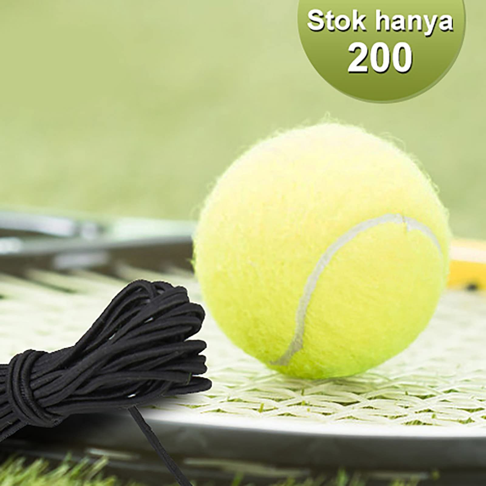 Tennis Ball, YOUTHINK Tennis Training Ball Rebound Ball with 4M Elastic Rubber String Single Practice Tennis Ball for Tennis Trainer Single Player Practice