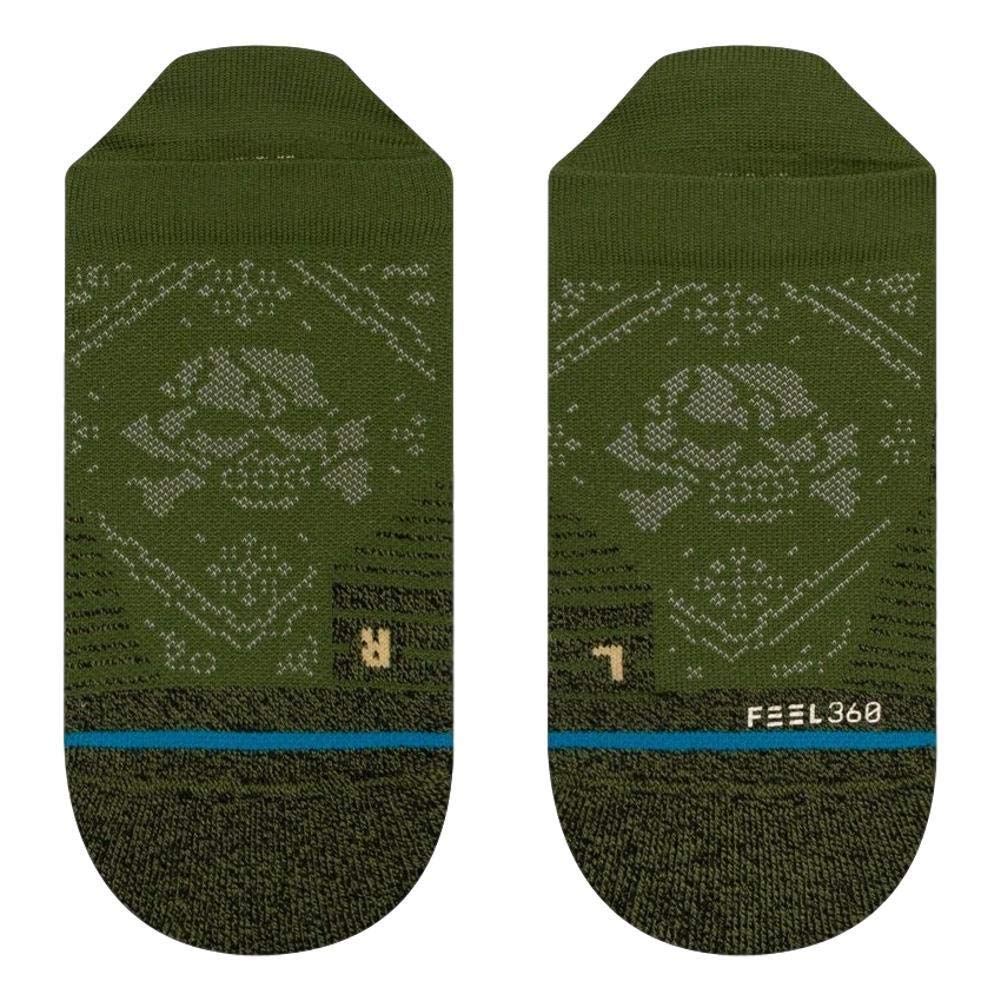 Stance Women's Skulldana Tab Sock, Olive - M