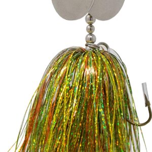 Tooth Shield Tackle Musky Bucktail (Firetiger / Smooth) Muskie Pike Double 10 Inline Spinner Musky Lures Baits Tackle