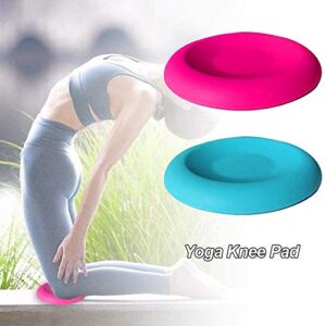 BAIHUAXIN Yoga Knee Pads Full Silicone Yoga Mat for Elbow and Knee Support Non-Slip Design Yoga Gel Knee Padsn-Slip