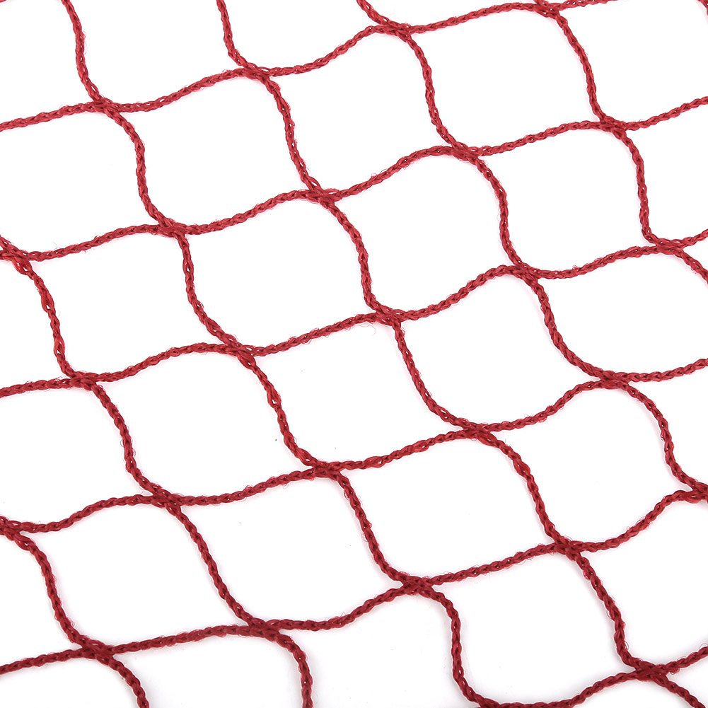 MAVIS LAVEN Badminton Net Set, Polypropylene Fiber, 6.5 x 0.5 m, Jujube Red