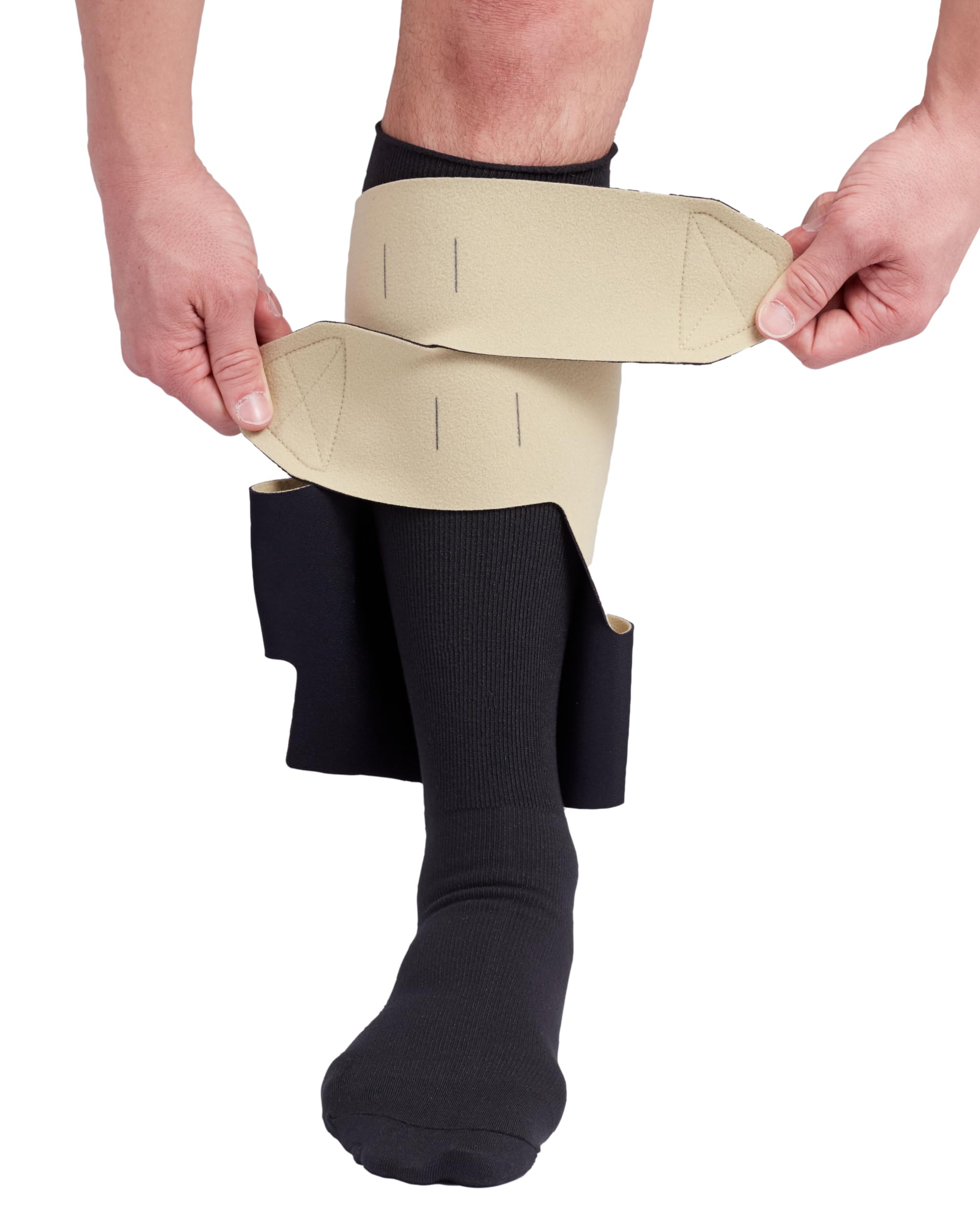 CircAid Juxtalite Lower Leg System Designed for Compression and Easy Use - Medium (Full Calf)/ Long