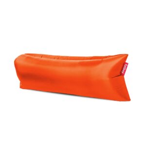 Fatboy Lamzac The Original Version 3 Inflatable Lounger with Carry Bag, Tulip Orange