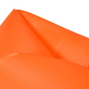 Fatboy Lamzac The Original Version 3 Inflatable Lounger with Carry Bag, Tulip Orange