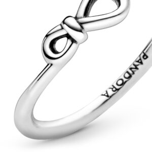 PANDORA Infinity Knot 925 Sterling Silver Ring, Size: EUR-56, US-7.5-198898C00-56