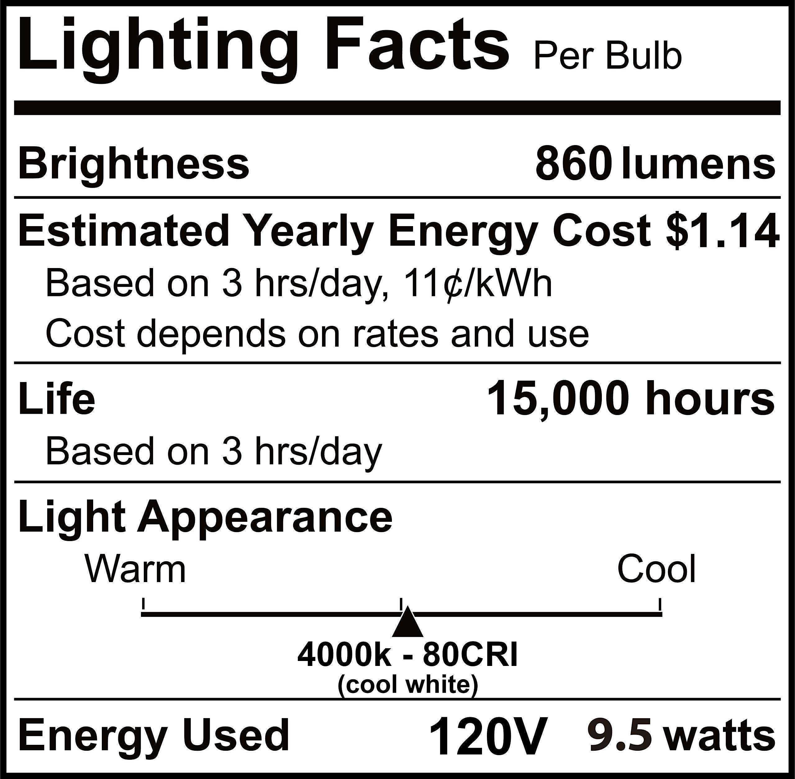 Solus SPC8002-LE26W 14" Acrylic Globe Post Top Light Fixture, Warm White 3000K LED Lamp, Durable Acrylic White Lens & Solid Cast Aluminum Fitter, Rust & UV Resistant, Fits 3" Dia. Posts, 14" H x 14" D