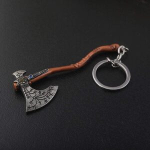 ArtkticaSupply - Greek Mythology Inspired - Kratos Leviathan Axe Keychain.