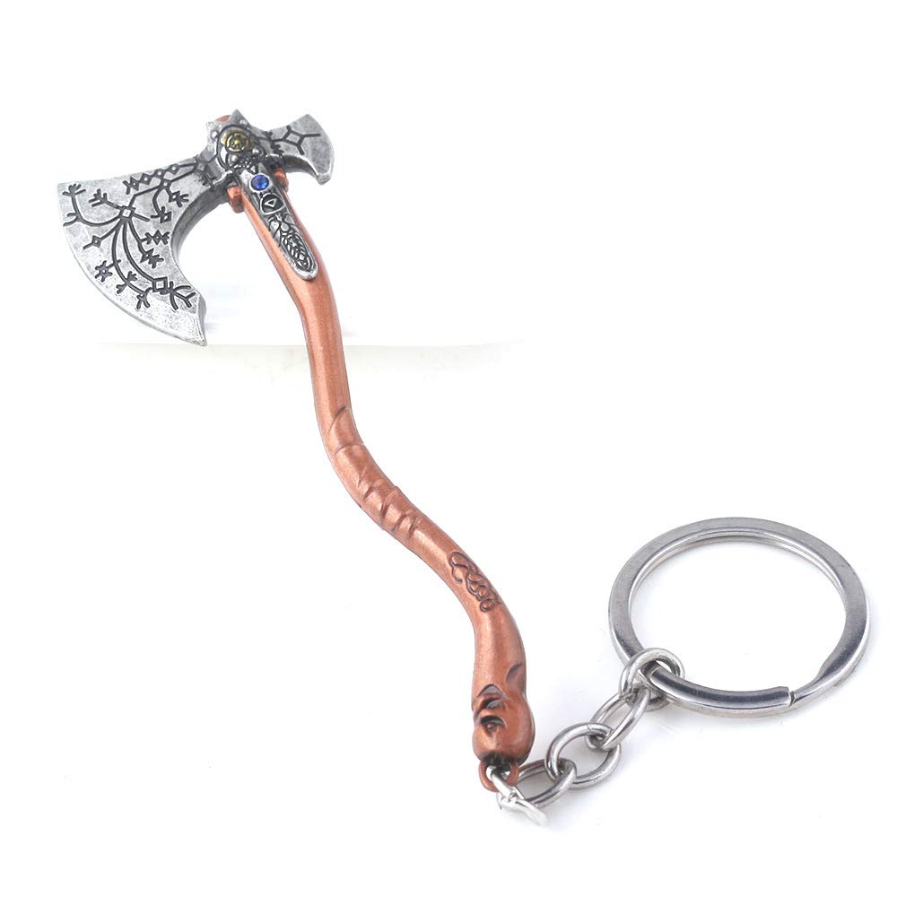 ArtkticaSupply - Greek Mythology Inspired - Kratos Leviathan Axe Keychain.