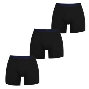 ted baker men's 3-pack boxer briefs - black - s