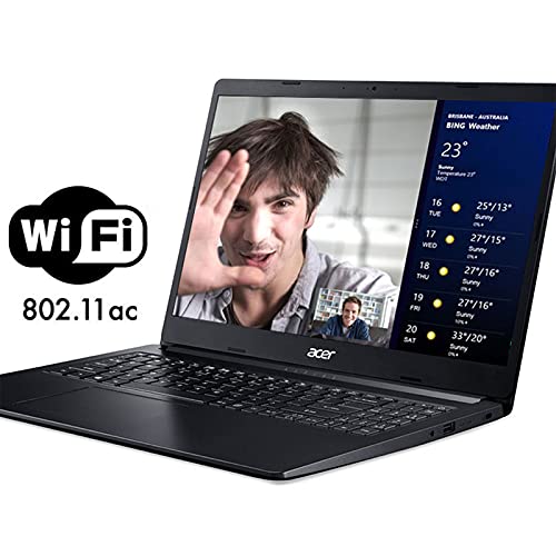 Acer Aspire 1 A115-31-C2Y3, 15.6" Full HD Display, Intel Celeron N4020, 4GB DDR4, 64GB eMMC, 802.11ac Wi-Fi 5, Up to 10-Hours of Battery Life, Microsoft 365 Personal, Windows 10 in S mode, Black