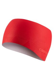 castelli pro thermal headband red one size