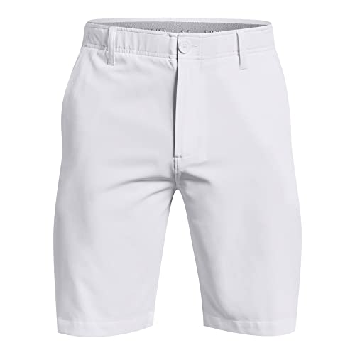 Under Armour Men's Drive Shorts , White (100)/Pitch Gray , 32