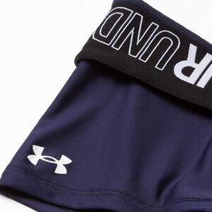 Under Armour Team Shorty 4, Midnight Navy/White, Youth Small