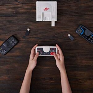 8Bitdo PCE 2.4G Wireless Gamepad for PC Engine Mini, PC Engine CoreGrafx Mini, TurboGrafx-16 Mini & Nintendo Switch (PCE Edition)