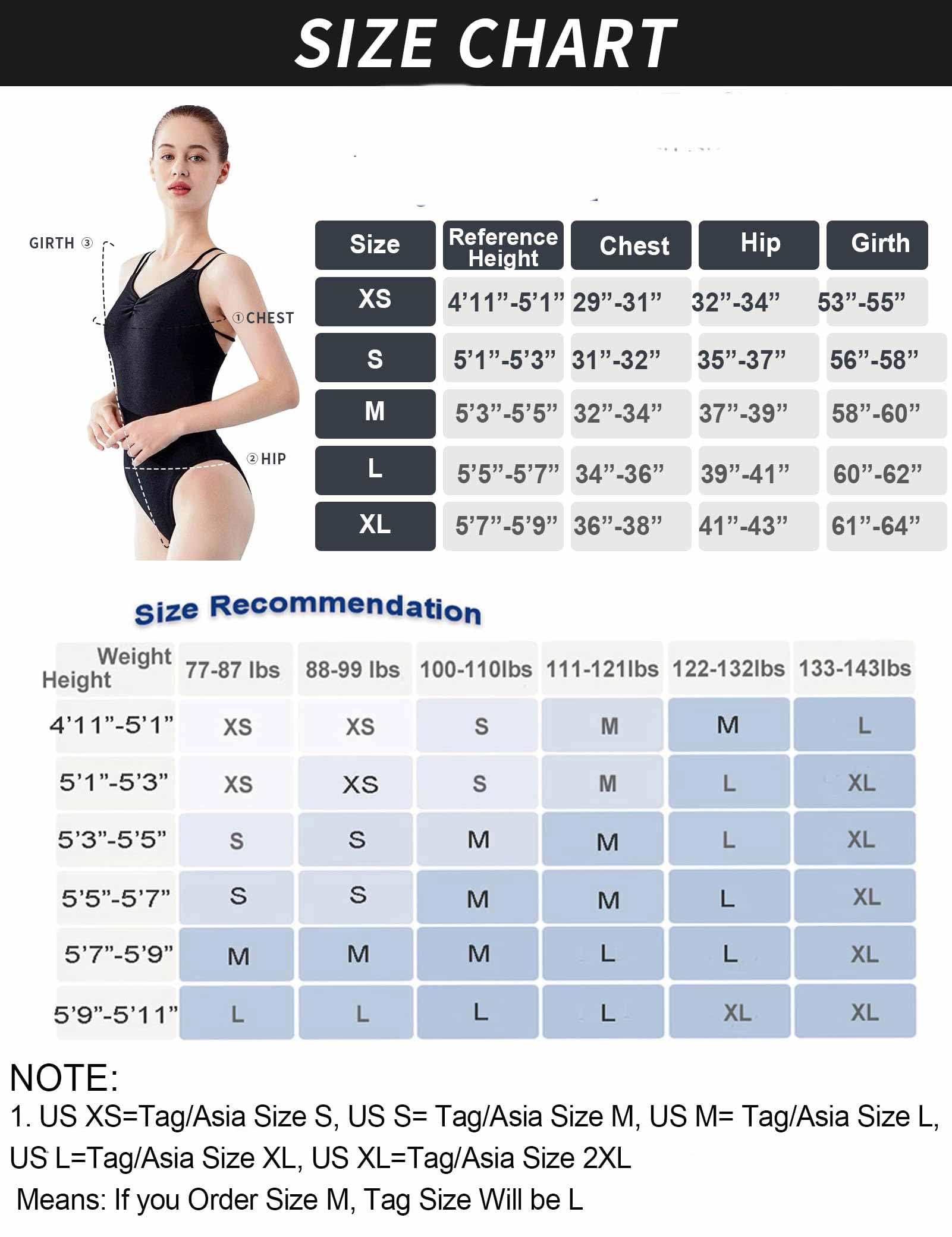 Daydance Grey Petite Women Dance Leotards Adult Ballet Outfits with Adjustable Straps