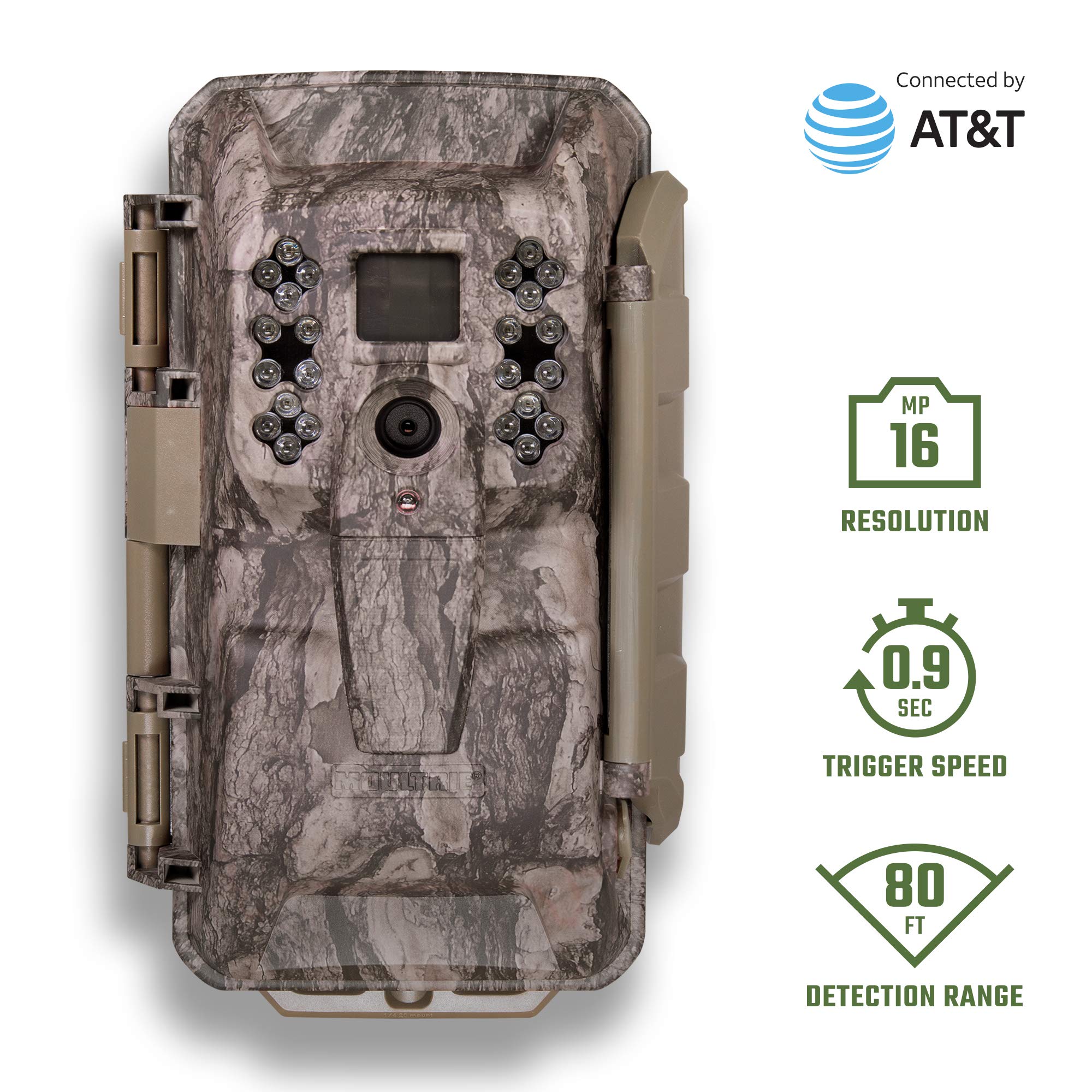 Moultrie Mobile XA-6000 Cellular Trail Camera | AT&T Network, Moultrie Pine Bark (MCG-13479)