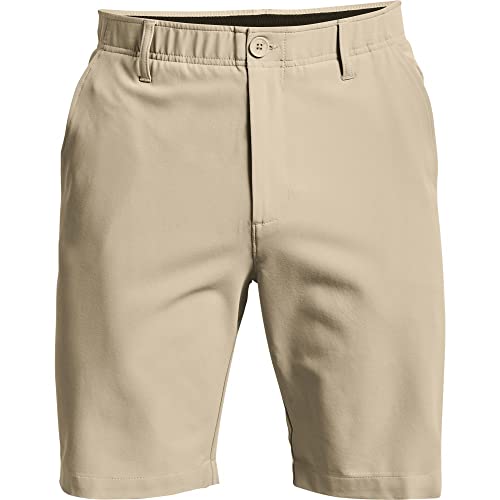 Under Armour Men's Drive Shorts , Khaki Base (289)/Pitch Gray , 34