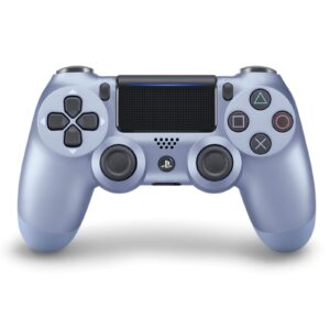 DualShock 4 Wireless Controller for PlayStation 4 - Titanium Blue (Renewed)