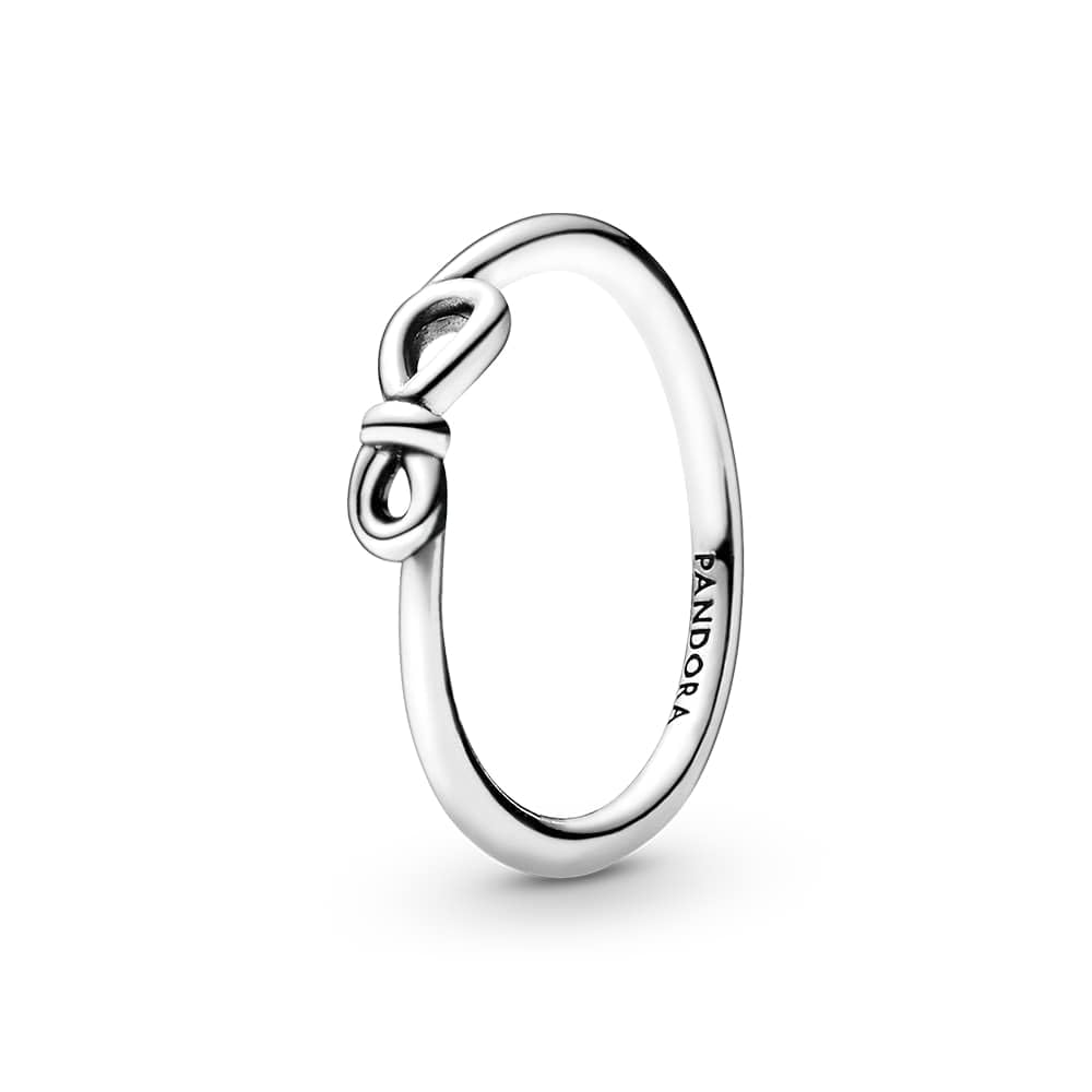 PANDORA Infinity Knot 925 Sterling Silver Ring, Size: EUR-58, US-8.5-198898C00-58