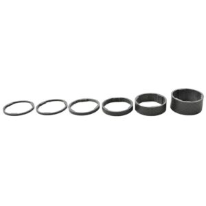 OMNI Racer Worlds LIGHTEST Bicycle Carbon Headet Spacers Set 1-1/8" 2,3,5,10,15,20mm Matte Flat Finish