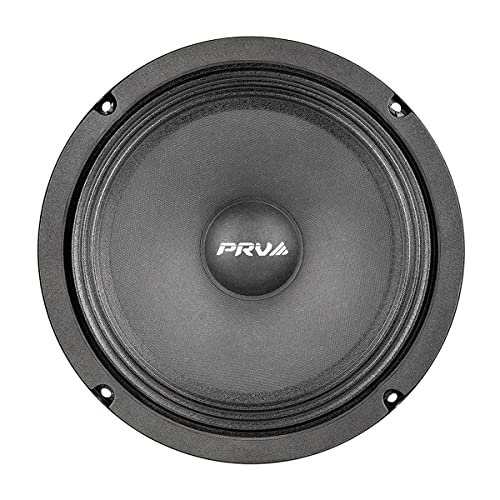 PRV AUDIO 8MR450A 8 Inch Midrange Speaker, 8 Ohms, 450 Watts, 96 dB, Mid Range Loudspeaker for High Output Pro Sound System (Single)