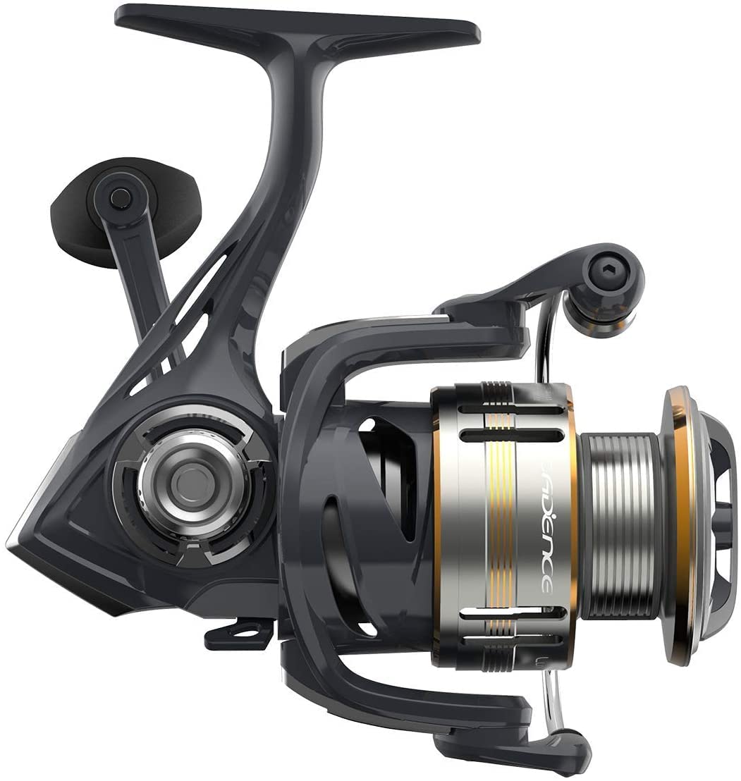 Cadence Lux Spinning Fishing Reels - Ultra Smooth Powerful Spinning Reel with 9+1 Shielded BB, Carbon Fiber Frame, 36LBs Max Drag, 5.2:1-6.2:1 High Speed Gear Ratio & Braid-Ready Spool (3000)