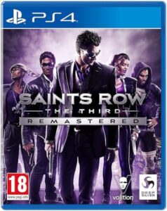 saints row the third: remastered (ps4)