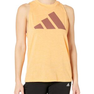 adidas womens Win 2.0 Tank Hazy Orange Melange X-Small