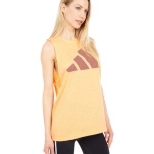 adidas womens Win 2.0 Tank Hazy Orange Melange X-Small