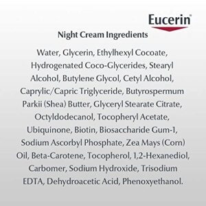 Eucerin Q10 Anti Wrinkle Skin Care Set, Facial Cream for Sensitive Skin, Q10 Anti Wrinkle Face Cream, 1.7 Oz Jar + Q10 Anti Wrinkle Night Cream with Pro-Retinol, 1.7 Oz Jar