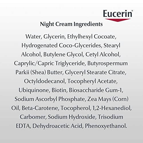 Eucerin Q10 Anti Wrinkle Skin Care Set, Facial Cream for Sensitive Skin, Q10 Anti Wrinkle Face Cream, 1.7 Oz Jar + Q10 Anti Wrinkle Night Cream with Pro-Retinol, 1.7 Oz Jar