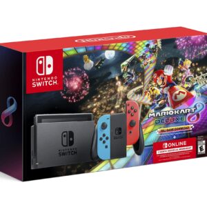 Nintendo Switch Mario Kart 8 Deluxe Accessories Bundle (Renewed)