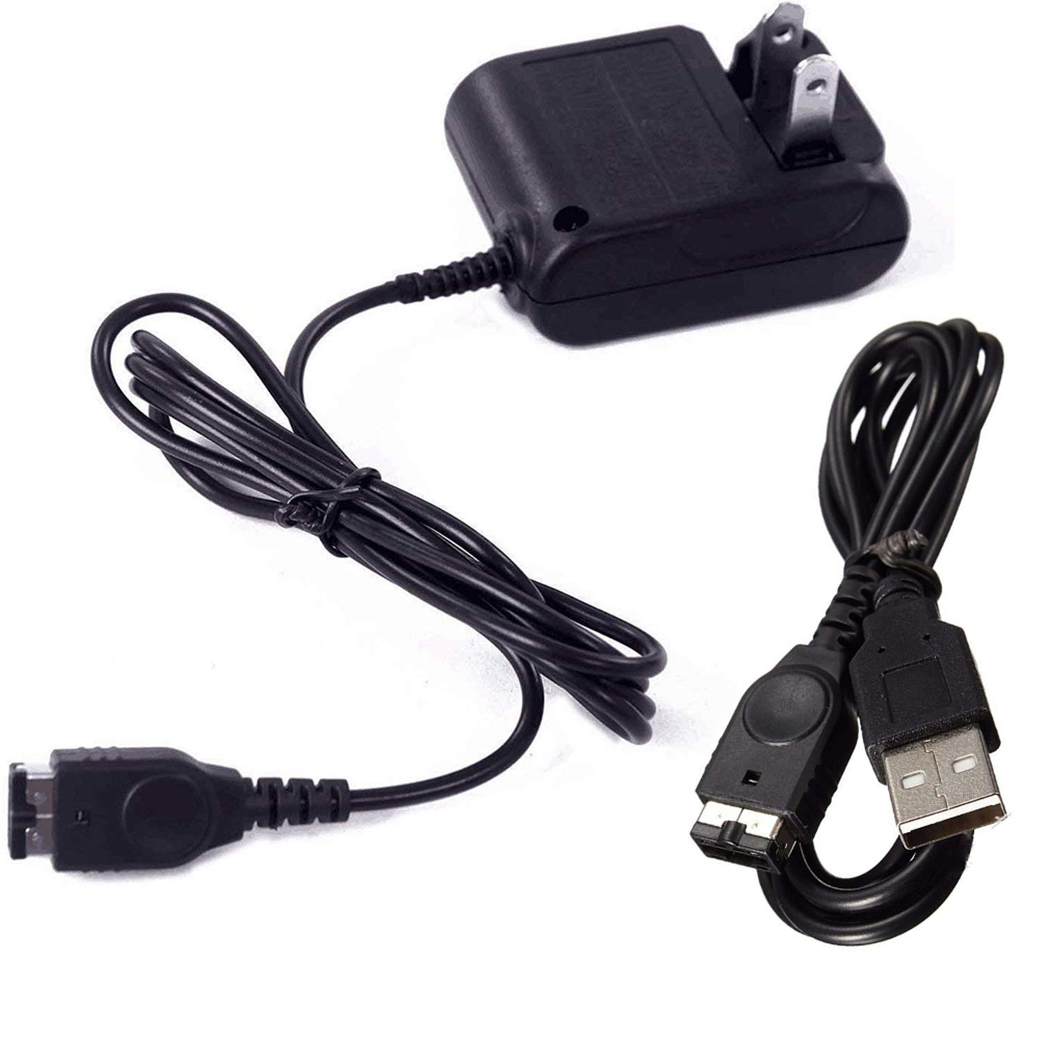 Charger Kits for Gameboy Advance SP, AC Adapter Supply Charger and USB Charging Cable for GameBoy Advance SP (GBA SP) and Nintendo DS