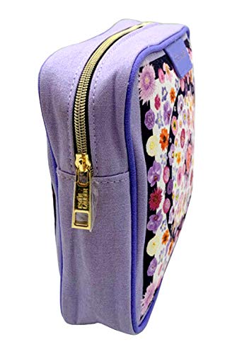 Estee Lauder Cosmetics Makeup Travel Bag (Amba Living ≈ Lavender Print)