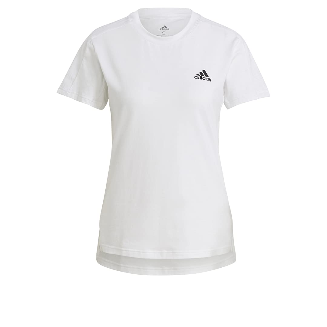 adidas womens Motion Tee White/Black X-Large