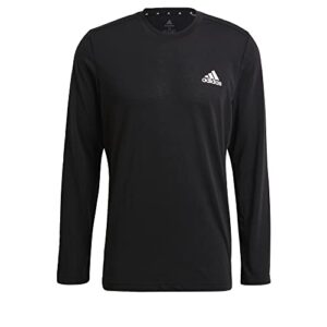 adidas mens FR Long Sleeve Tee Black XX-Large