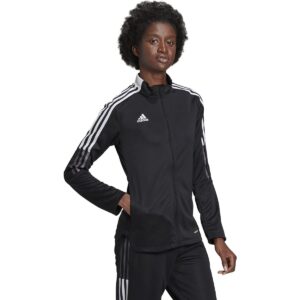 adidas womens Tiro 21 Track Jacket Black 2X