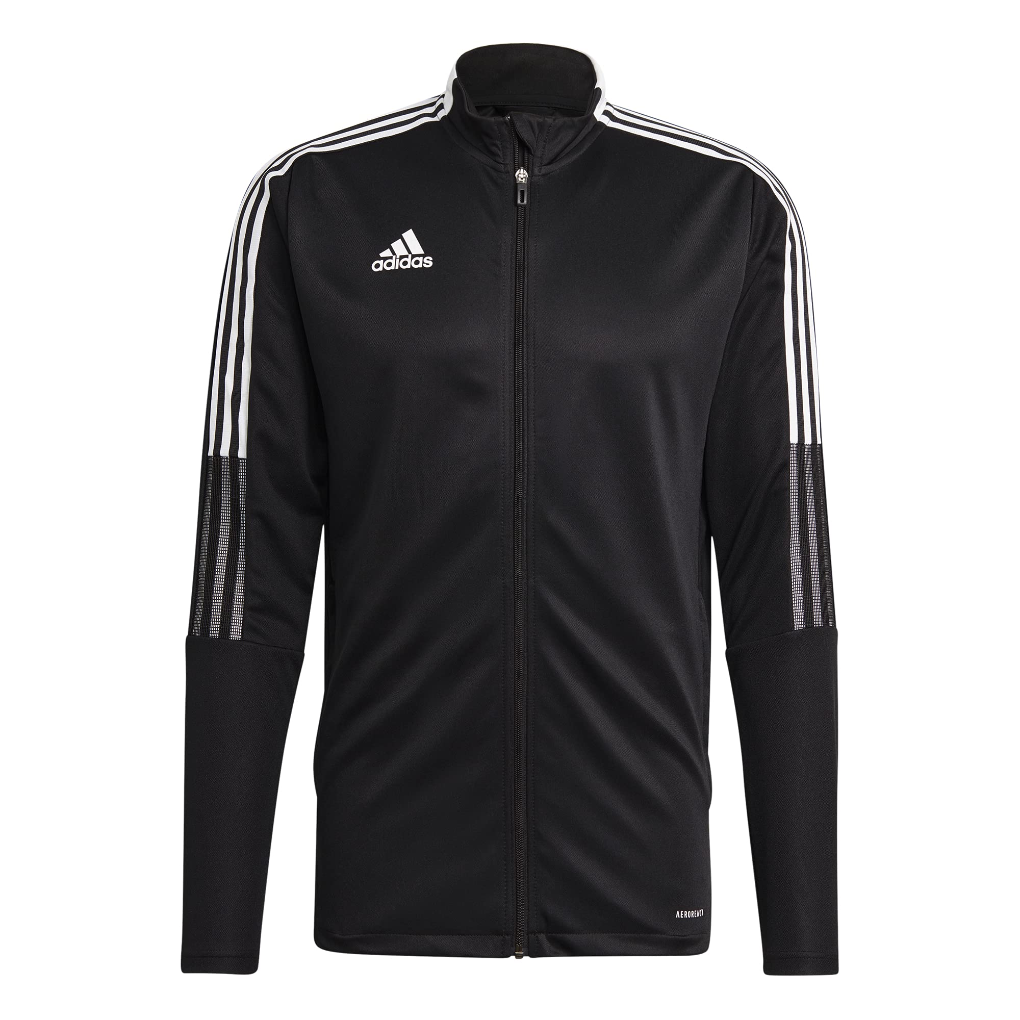 adidas Men's Tiro 21 Track Jacket, Black, X-Large Tall